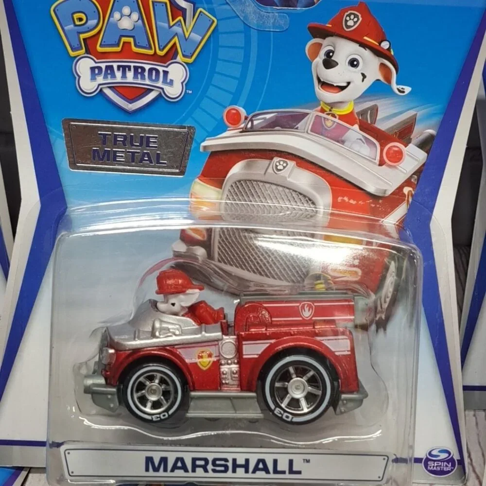 Paw Patrol True Metal Cars Full Set of 6-Chase Marshall Rubble Zuma Rocky Skye - Picture 6 of 8